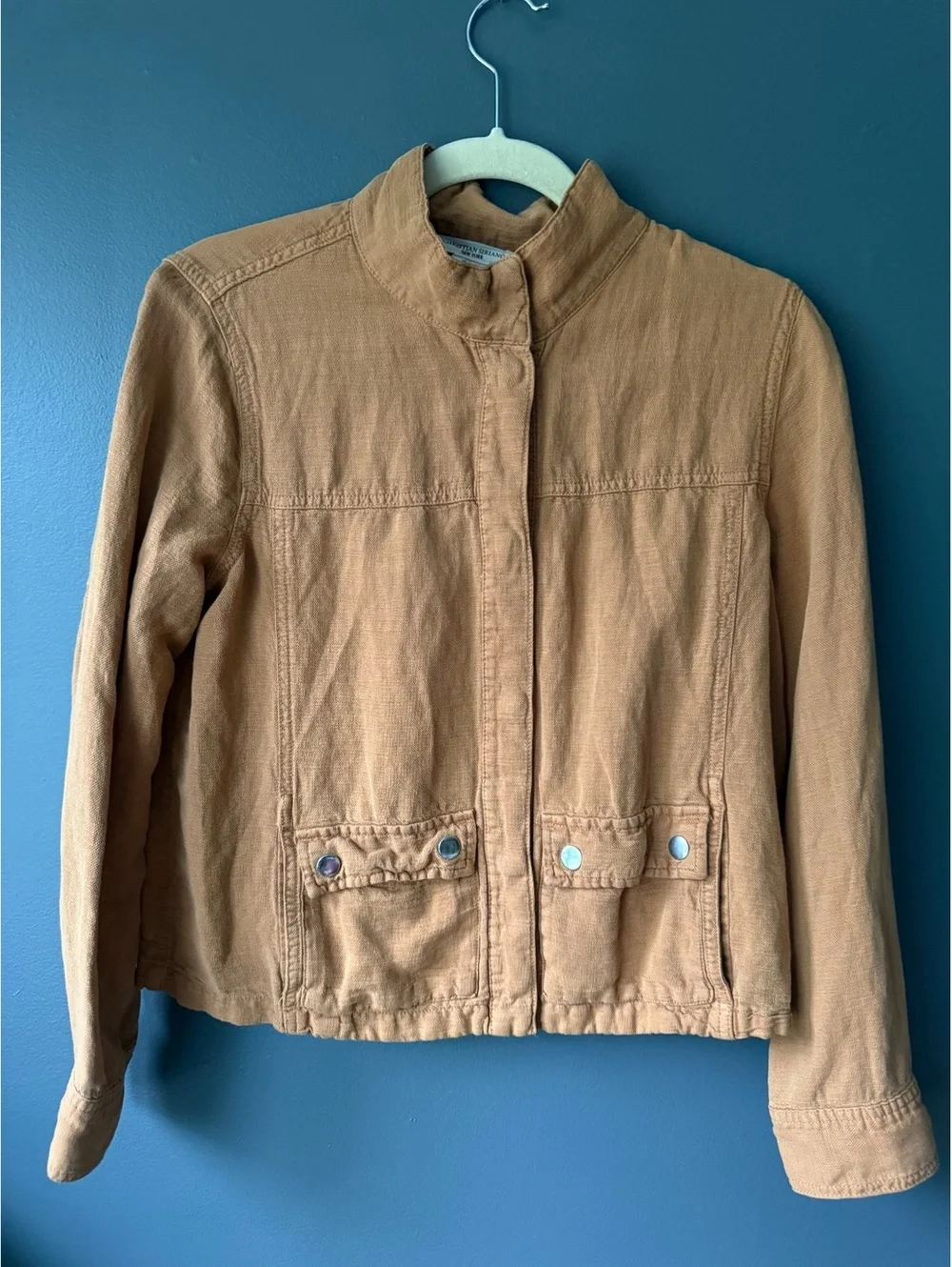 Christian Siriano Linen Lyocell Jacket Size M